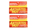 Arthritis Hot Pain Relief Creme 3 oz (Pack of 2)
