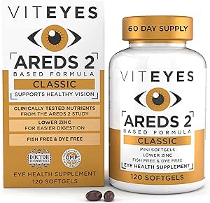 VITEYES® AREDS 2 Softgels, 120 Cuenta - Single Daily Dose Eye Vitamin