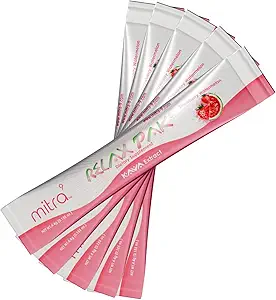 Mitra9 Kava Powder RelaxPak - Strawberry Watermelon Kava Extract Powder Packets ← Mood Enhancer ← Plant Based ← Promueve la calma natural y la claridad ← Easy Open Single-Serving Stick (5)