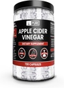 PURE ORIGINAL INGREDIENTES Vinagre de sidra de manzana (730 cápsulas) No hay magnesio o rifles de arroz, siempre puro, Verificado de laboratorio