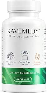Suplemento de Ayuda Rave - Concierto & Festival Essentials Suplemento con NAC 500mg ← Doctor 5-HTP-Free Fórmula Silencio Después del Partido Vitaminas &amp; Apoyo Inmunitario Silencio Music Festival Rave Kit - 60 Capsules