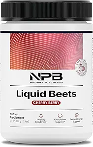 Booster de óxido nítrico L-Arginina – Beets líquidas para la circulación de flujo sanguíneo " Energía – Pre-Workout Endurance Support – 8.000 MG