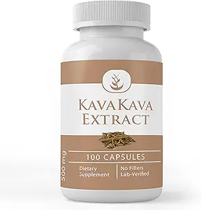 PURE ORIGINAL INGREDIENTES Kava Kava Extract, (100 cápsulas), No aditivos ni artillería, Lab Verified
