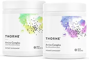 THORNE - Amino Complex Bundle - Promociona la Masa de Lean y la Producción de Energía - Lemon &amp; Berry Flavors