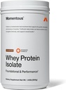 Momentous Essential Grass-Fed Whey Protein Powder - 20 g Whey Isolate Protein - NSF Certified for Sport - Gluten-Free - 24 Servings for Essential Everyday Use - Chocolate - Paquete Mayo Vary