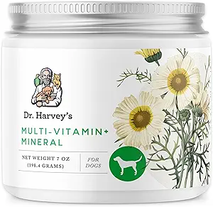 Herbal Herbal Multi-Vitamin y Suplemento Mineral para Perros (7 onzas)