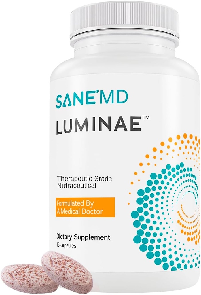 SANE MD Luminae 7-Keto DHEA Suplemento para Mujeres y Hombres - Bajar su Set-Point Peso Más rápido con NSF Certified Healthy Supplement Pills - 15 Conde