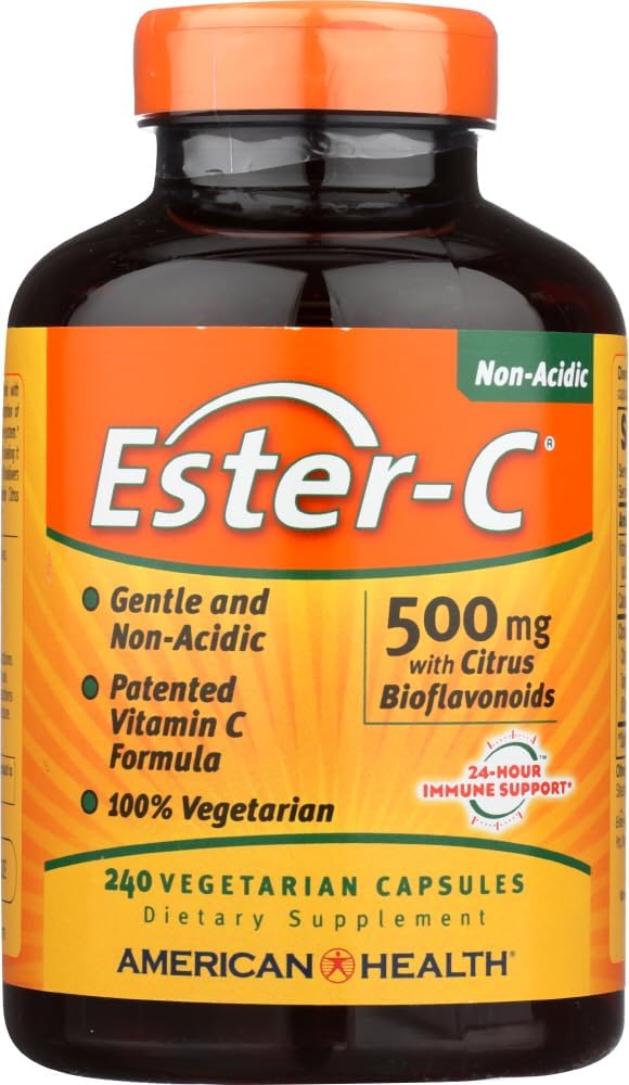 Ester-C 500 Con Citrus Bioflavonoides; Vegetariano