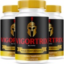 (3 Pack) Vigortrix - Vigortrix Pills Advanced Formula Reviews, 180 Capsules for 3 Months