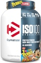 Dymatize x Fruity Pebbles ISO100 Whey Protein Powder Isolate, 25g de Protein, 5.5g BCAAs, 120 Cal., Gluten Free, 1g Fat, 1g Sugar, 2g Carb (45 Servings)