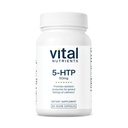 Vital Nutrients 5-HTP 50mg (5-hidroxitryptophan) Silencio Vegan Serotonin Support Suplemento* ← Sleep and Stress Support ← 5HTP and Vitamin B6 Silencio Gluten, Dairy, Soy Free ← Non-GMO Silencio 60 Capsules