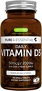 Igennus Daily Vitamin D3 2000iu, 50 mcg, Clean Label, 365 Small Tablets, 1-Year Supply, Vegetarian Cholecalciferol Vitamina D Suplemento