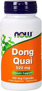 Ahora Dong Quai 520mg, 100 cápsulas (Pack of 3)