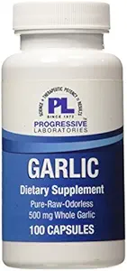 Garlic Supplement, 100 Count by Progressive Labs