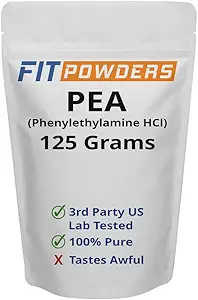 Beta Phenylethylamine HCl Pea Powder (Phenethylamine), Phenylethylamine Powder para Serotonin, Dopamine y Energy Boost