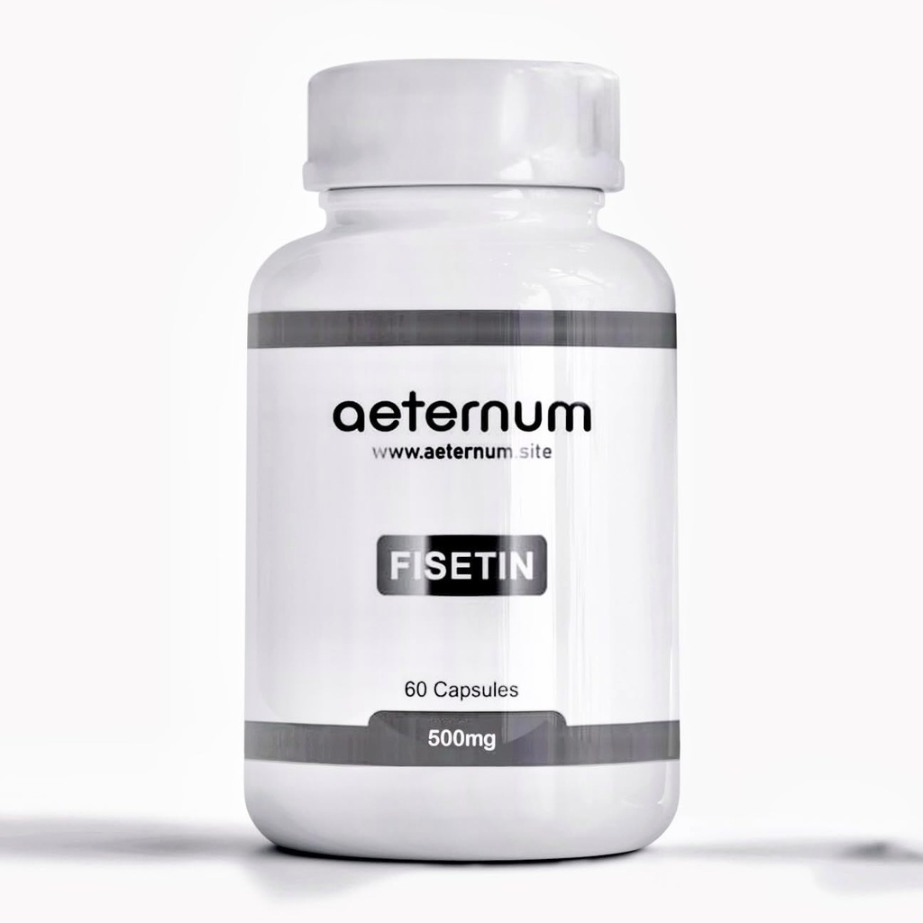 aeternum Premium Quality Fisetin 500mg 60 cápsulas