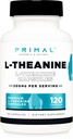 Primal L-Theanine Capsules (120 Servings, 200mg Por Serving) - Non-GMO, Gluten Free