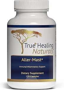 True Healing Naturals - Aller-Mast - Immune & Response from Allergies & Mast Cell Activation - 120 Capsules