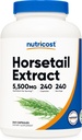 Nutricost Horsetail Extract Capsules (5,500 MG Equivalent Por Serving, 240 Servings) - Non GMO, Vegan