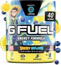 G aDrive Energy Drink Powder, Pre Workout Caffeine Mix for Gaming, Sugar Free Focus Amino, Vitamina + Antioxidantes, 9.9oz (Blueberry & Lemonade, 40 Servings)