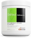 Laboratorios DAVINCI - Apoyo al ovario metabólico - Suplemento dietético de apoyo Función ovárica saludable y metabolismo Vegetariano, libre de gluten, libre de soja - 30 Servimientos - 6.67 Oz