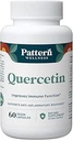 Pattern Wellness Quercetin Suplemento con Bromelain - Función Inmuna &amp; Apoyo a la Salud Celular - Antioxidante &amp; Whole Body Wellness - 60 cápsulas Vegan