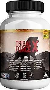 Tribal Force X Extra Strength Natural Supplement, 60 Tablets, Gluten Free, Non-GMO, 30 Day Supply (1)