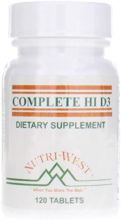 Nutri-West - Hi D3 120 Tablets