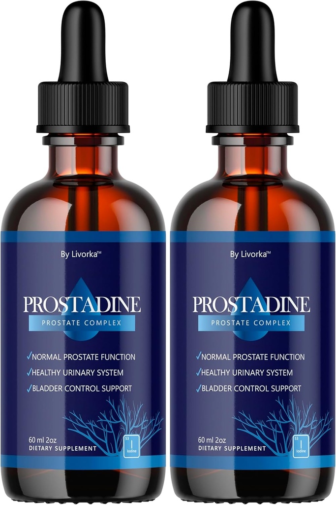 (2 Pack) Prostadine Drops - Official Drop Formula Prostadine for Men, Prostadine Reviews, Prostadine Supplement, Prostadine Natural Liquid Support, Prostadine Drop Formula, 2 Botellas para 2 Meses