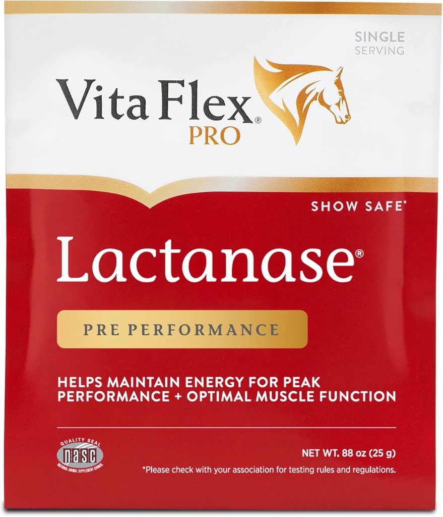 Vita Flex Pro Lactanase Pre Performance, mostrar apoyo muscular y metabolismo seguro*