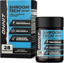 ONNIT Shroom Tech Sport Daily Exercise Support Capsules, Pre Workout Supplement with Cordyceps Mushrooms, Caffeine-Free Dietary Supplement for Daily Energy Support, 28 Count