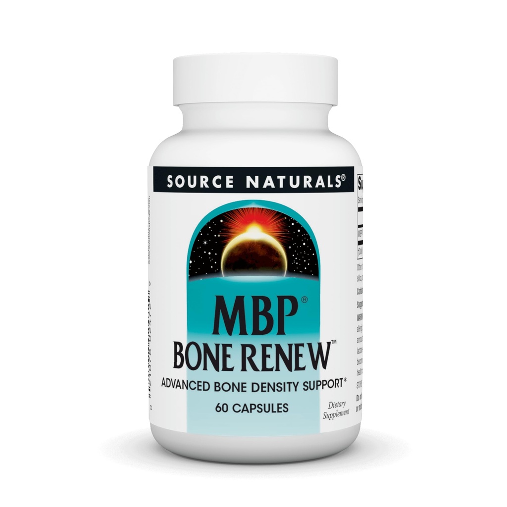 Fuente Naturales MBP Bone Renew, Milk Protein for Advanced Density Support* - 60 cápsulas