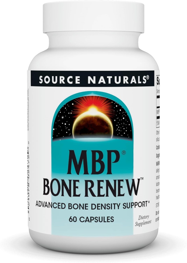 Fuente Naturales MBP Bone Renew, Milk Protein for Advanced Density Support* - 60 cápsulas