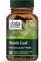 Gaia Herbs Stinging Nettle Leaf - Respiratory &amp; Immune Health Support* - Suplemento con Stinging Nettle Leaf Extract - Vegan, Gluten-Free, Soy-Free - 60 Liquid Phyto-Caps (30 Servings)