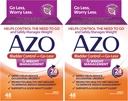 Control de la vejiga AZO con Go-Less® &amp; Weight Management Suplemento dietético TEN Ayuda a reducir la frecuencia ocasional* ← Promueve el metabolismo saludable* ← Soporta el sueño de una buena noche* Silencio 48 cápsulas (Pack of 2)
