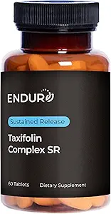 Complejo de taxis Endur SR, Suplemento de salud inmune, ayuda a proporcionar protección antioxidante " promueve la circulación saludable, sin gluten, 60 tabletas