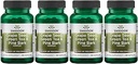 Swanson Grape Seed Green Tea &amp; Pine Bark Complex Heart Cardiovascular Immune Support Health Antioxidant Healthy Blood Pressure Support Polyphenols OPCS Herbal Supplement 60 Capsules (Caps) (4 Pack)