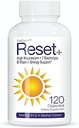 Reset+, 7 Energy Electrolytes, High Methyl B12, Methyl Folate, Pink Salt, High Magnesium, Super B Complex, Green Tea & Green Coffee Extracts, Biotin, Zinc, 72 Trace Minerals