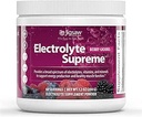 Jigsaw Health Electrolyte Supreme | Broad Spectrum of Electrolytes + Trace Minerals | Berry-Licious Flavor | 60 Servings (Jar)