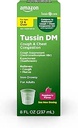   Basic Care Tussin Cough Plus Chest Congestion DM Syrup, Raspberry Flavor, 8 fl oz (Pack of 1)
