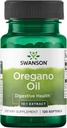 Swanson Oregano Oil 10:1 Extract-Natural Supplement Promoting Digestive Health-Respiratory & Urinary Tract Health Support (120 Softgels, 150mg Each)
