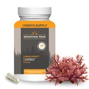 Nutriciones de pico de montaña Suplemento de Osteo - Organ " Strong Bone Support, Promotes Bone Health - With Vitamins D3, K2, Calcium y Magnesium - Bone Building " Strengthening (120 Vegetarian Capsules)