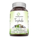 Amazing India Natural Triphala Supplement | 500 Mg per Serving | 120 Veggie Capsules | Non-GMO | Gluten-Free | Made in USA
