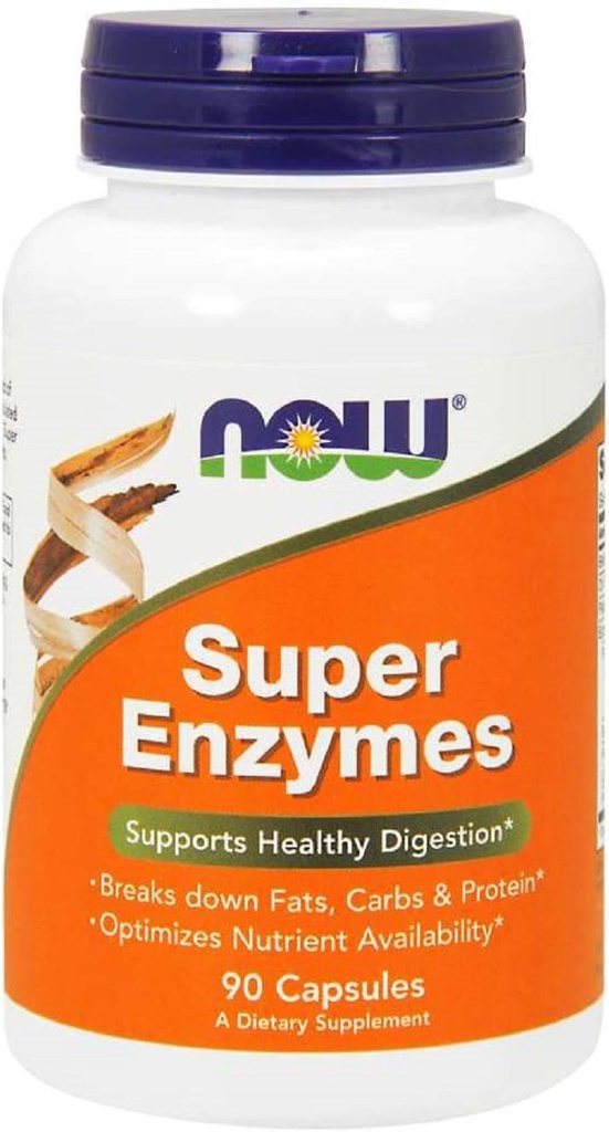 Ahora Super Enzymes, 90 Capsules (Pack of 2)