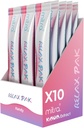 Mitra9 Kava Powder RelaxPak - Kandy Kava Extract Powder Packets | Mood Enhancer | Plant Based | Promotes Natural Calm & Clarity | Easy Open Single-Serving Stick (10)