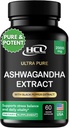 Orgánica Ashwagandha Capsules 2000 MG Root Powder Extracto con Black Pepper & Lemon Balm 2 Month Supply - Natural Way to Relieve Stress