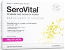 Polvo Serovital Rapid Dissolve - Suplemento Anti-Envejecimiento para Mujeres, Beneficios de la habilidad, Energía y mejor sueño TENIDO 30 Day Supply - Fruit Punch