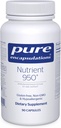 Pure Encapsulations Nutrient 950 peru Multivitamin Mineral Supplement to Support Physiological Functions and a Healthy Lifestyle* peru 90 Capsules