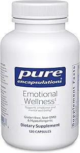 Pure Encapsulations Emotional Wellness  sometida Support for Occasional Stress* tención 120 Capsules