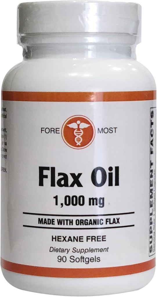 Aceite de Flax, 1000 mg, 90 Softgels